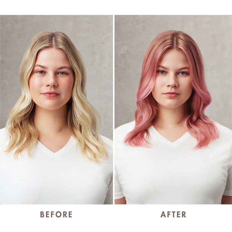 Moroccanoil Color Depositing gyengéd tápláló maszk tartós színes pigmentekkel Rose Gold 200 ml