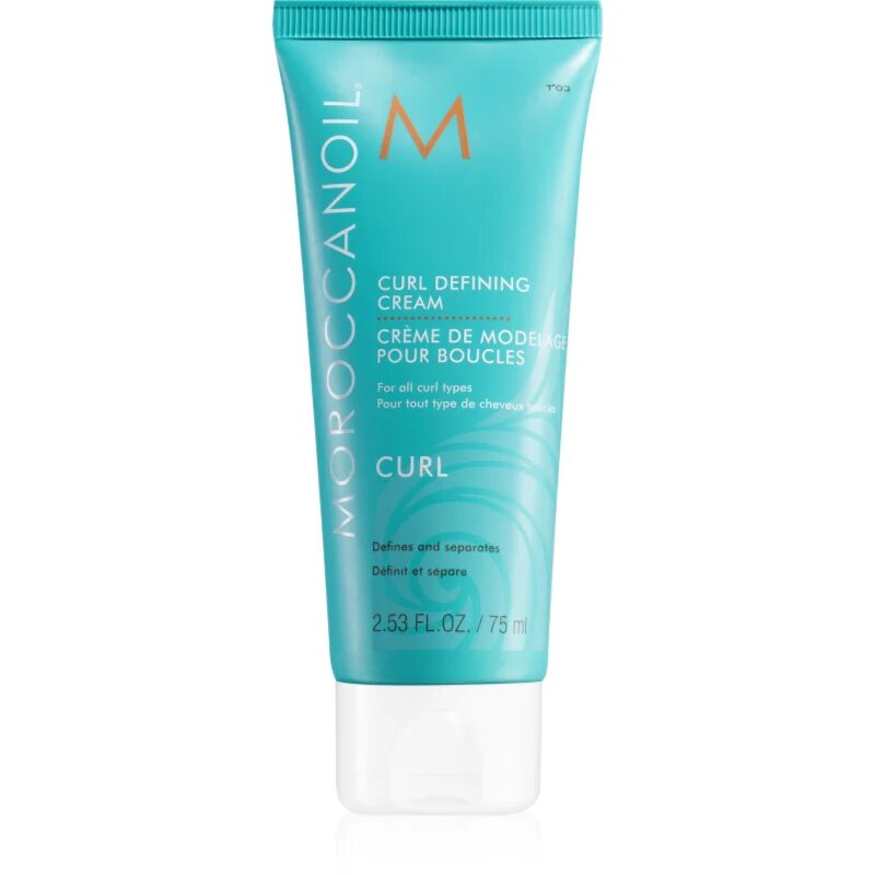 Moroccanoil Curl krém hullámos és dauerolt hajra 75 ml