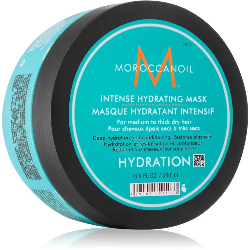 Moroccanoil Hydration Intense Hydrating Mask intenzíven hidratáló és tápláló maszk száraz és normál hajra 500 ml