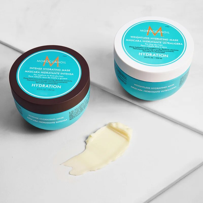 Moroccanoil Hydration Intense Hydrating Mask intenzíven hidratáló és tápláló maszk száraz és normál hajra 500 ml