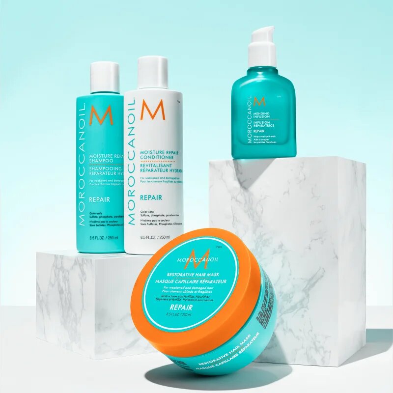 Moroccanoil Repair kondicionáló sérült vegyileg kezelt hajra szulfátmentes 250 ml