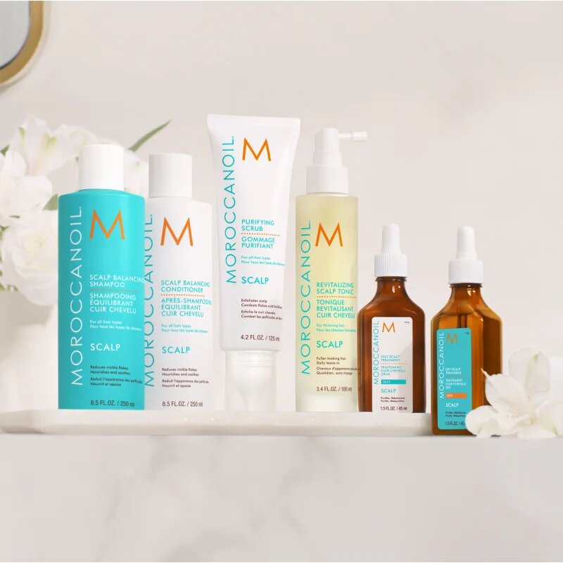 Moroccanoil Scalp Discovery Set szett zsíros fejbőrre korpásodás ellen