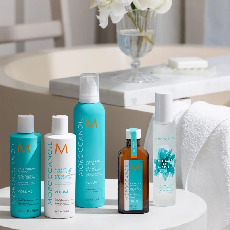 Moroccanoil Volume Volumizing Mousse hajformázó hab dús hatásért 250 ml