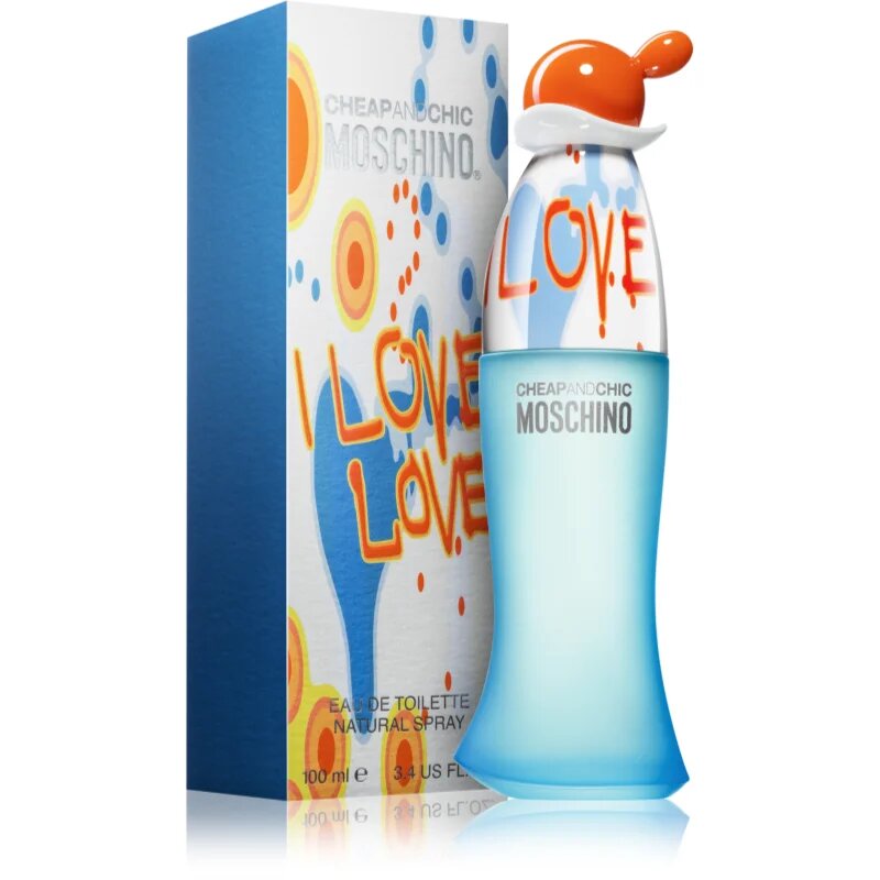 Moschino I Love Love Eau de Toilette hölgyeknek 100 ml