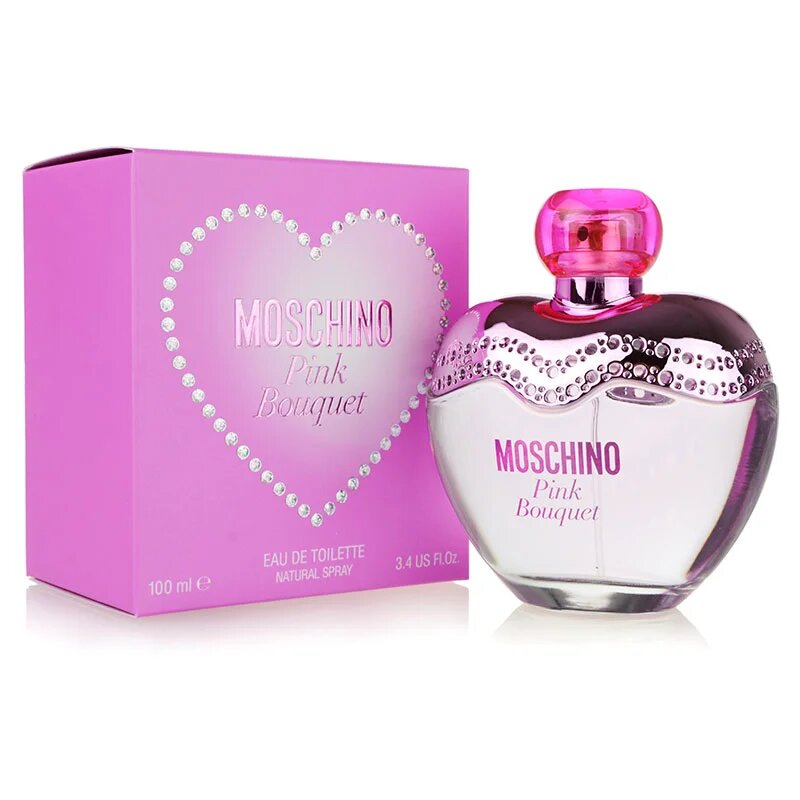 Moschino Pink Bouquet Eau de Toilette hölgyeknek 100 ml