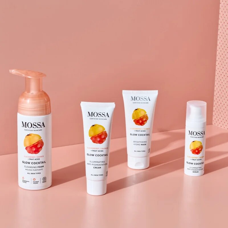Mossa Glow Coctail élénkítő korrekciós szérum a pigmentfoltok ellen 25 ml