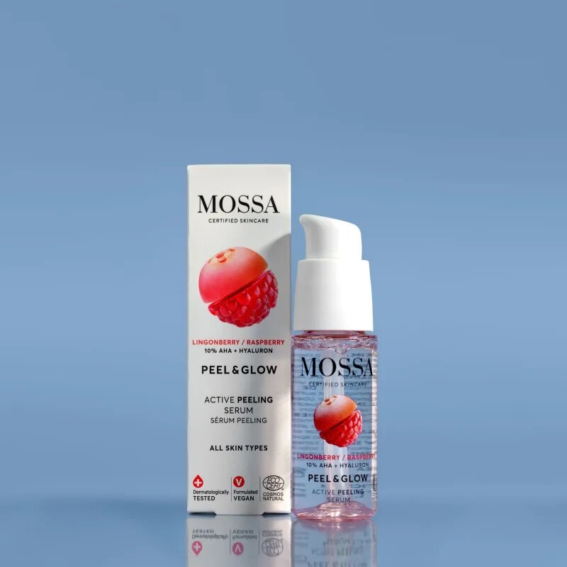 Mossa Peel & Glow finom hámlasztó krém 30 ml