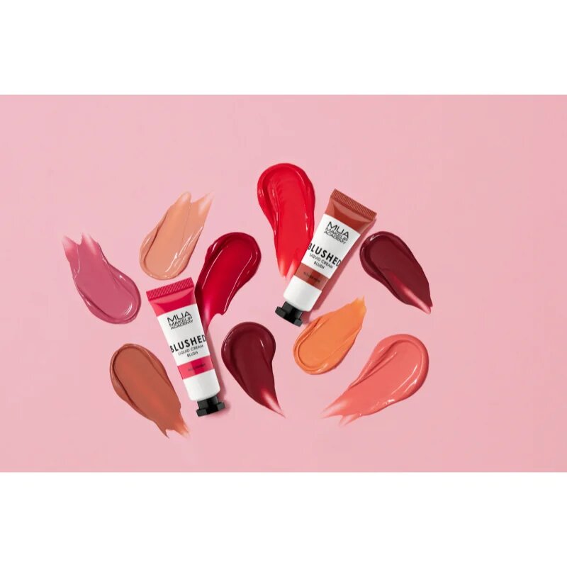 MUA Makeup Academy Blushed Liquid Blusher folyékony arcpirosító árnyalat Watermelon 10 ml