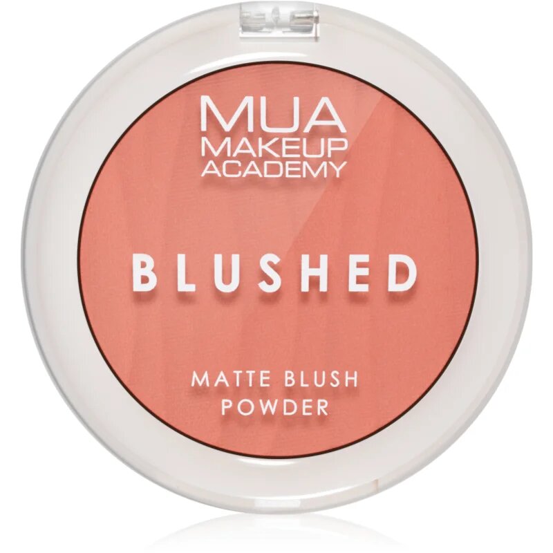 MUA Makeup Academy Blushed Powder Blusher púderes arcpír árnyalat Misty Rose 5 g
