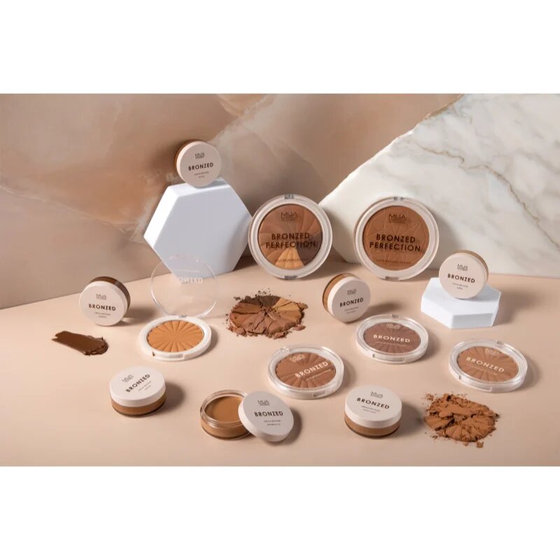 MUA Makeup Academy Bronzed bronzosító púder árnyalat 110 8.5 g
