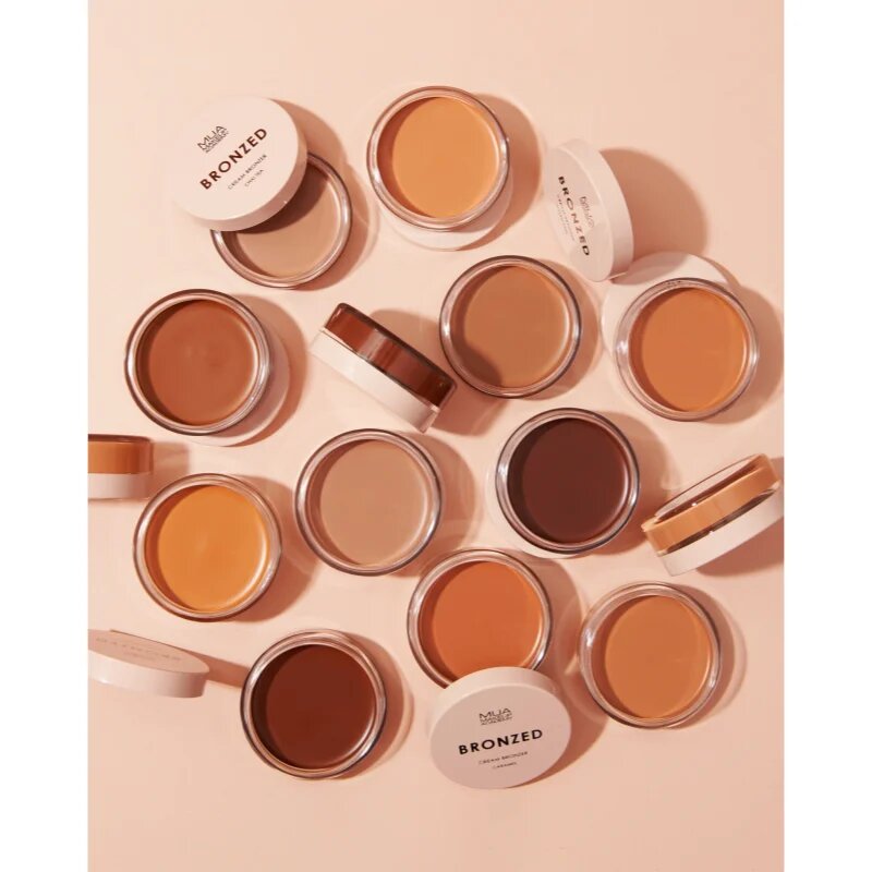 MUA Makeup Academy Bronzed krémes bronzosító árnyalat Mocha 14 g