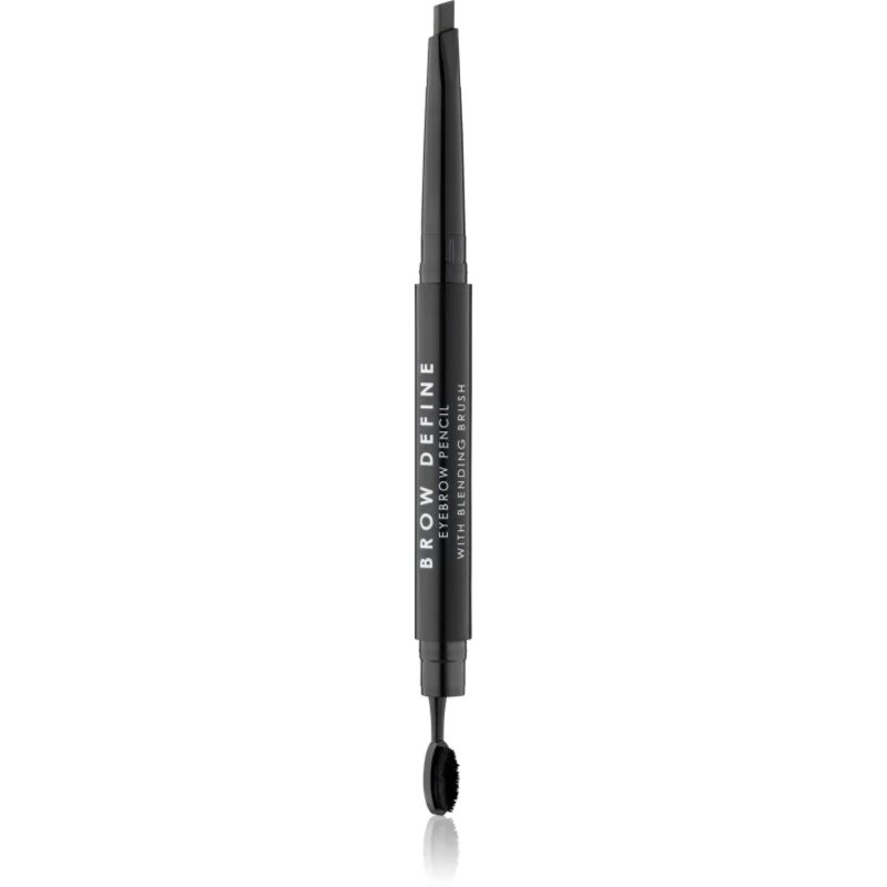 MUA Makeup Academy Brow Define szemöldök ceruza kefével árnyalat Black 0.25 g