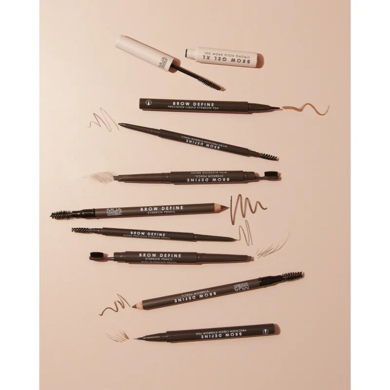 MUA Makeup Academy Brow Define szemöldök fixáló árnyalat Grey 0.5 ml