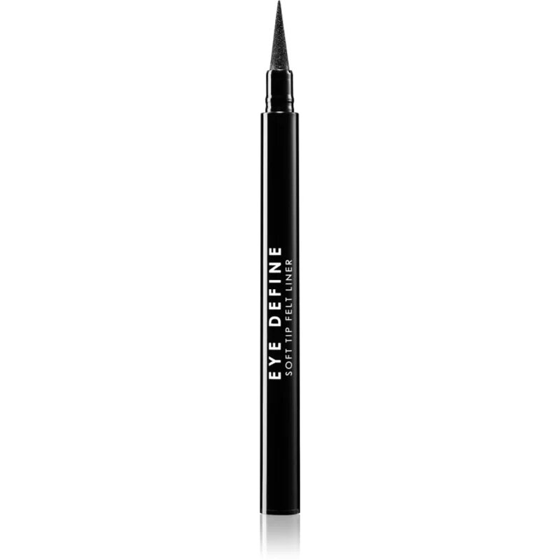 MUA Makeup Academy Eye Define tartós szemfilc árnyalat Black 0.65 g