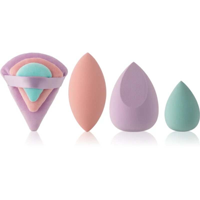 MUA Makeup Academy Powder Puff & Sponge Set applikátor szett