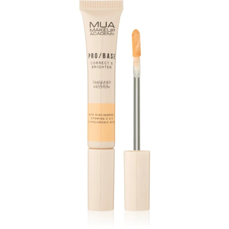 MUA Makeup Academy PRO/BASE Colour Corrector élénkítő korrektor árnyalat Correct & Brighten – Peach Medium 10 ml