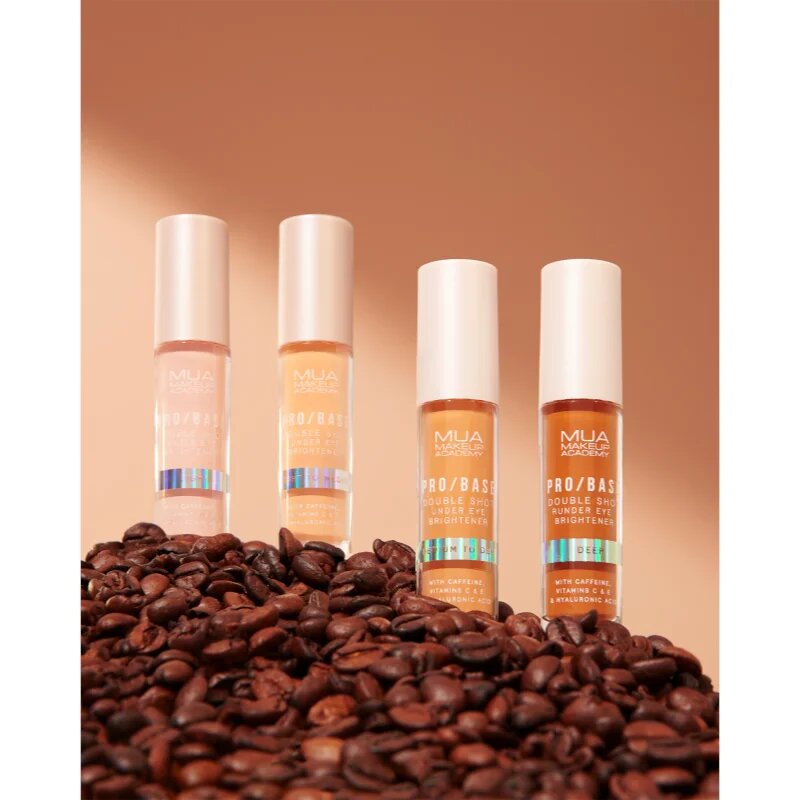 MUA Makeup Academy PRO/BASE Double Shot szem környéki világosító koffeinnel árnyalat Light 5 ml