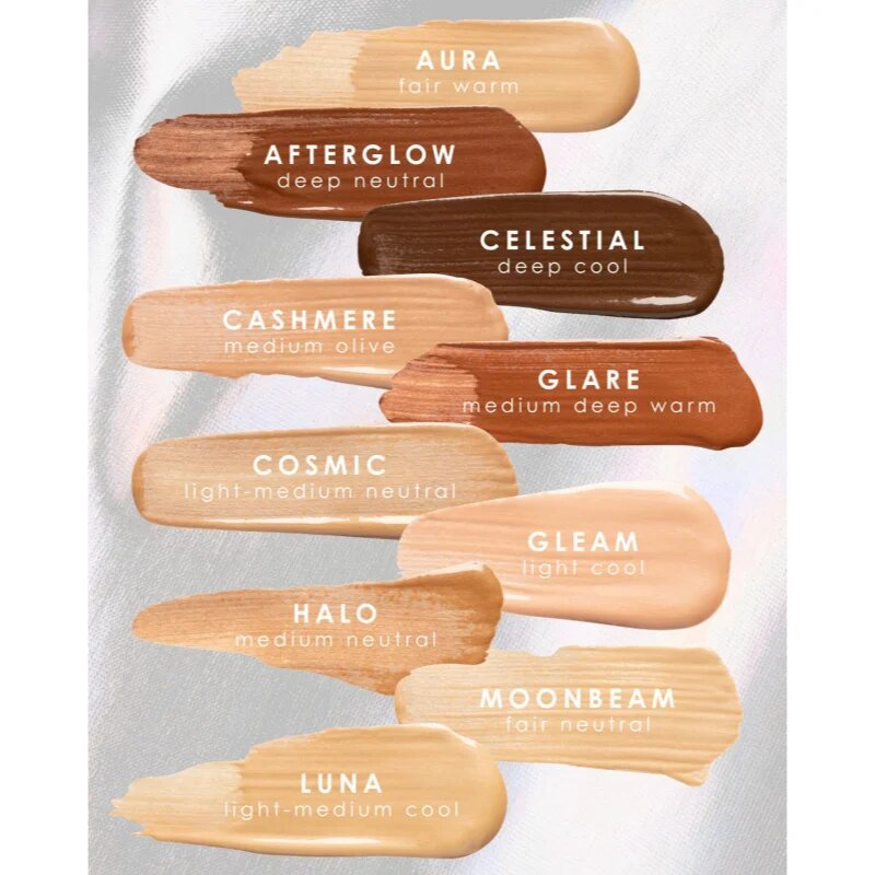 MUA Makeup Academy PRO/BASE Lumi Base élénkítő sminkalap a make - up alá árnyalat Cashmere (Warm) 33 ml