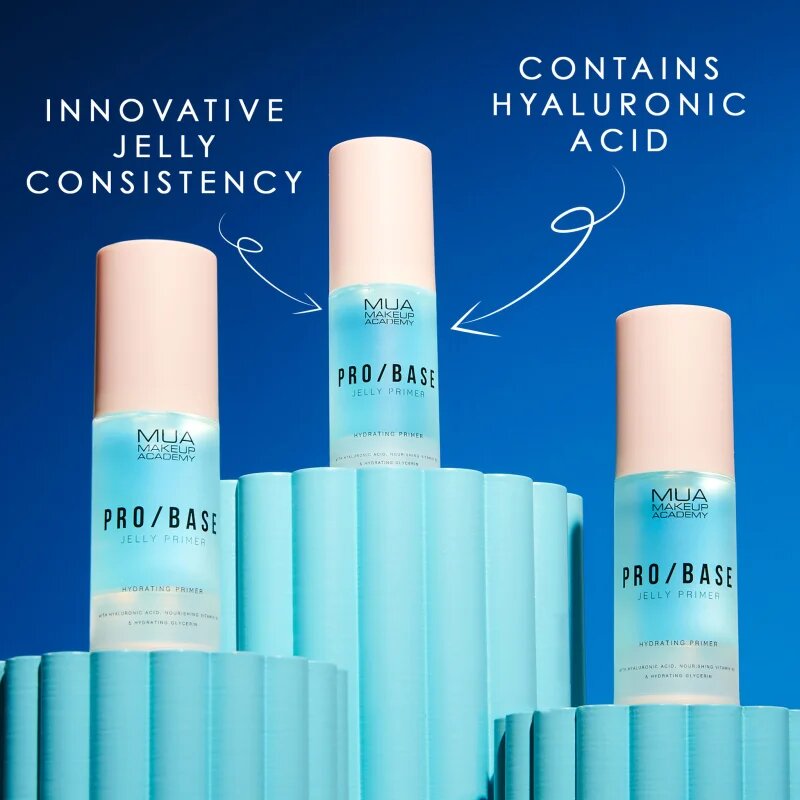 MUA Makeup Academy PRO/BASE Refresh & Revive hidratáló bázis alapozó alá hialuronsavval 30 g