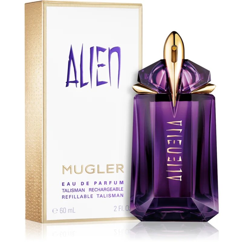 Mugler Alien Eau de Parfum utántölthető hölgyeknek 60 ml