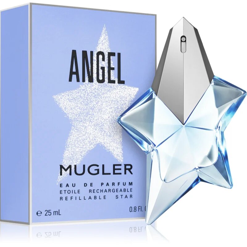 Mugler Angel Eau de Parfum utántölthető hölgyeknek 25 ml