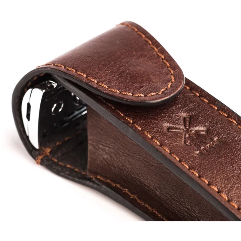 Mühle Case Leather bőr tok borotválkozó készülékhez 1 db