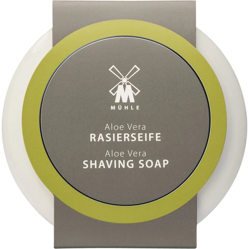 Mühle Shaving Soap Porcelain Bowl borotvaszappan Aloe Vera 65 g