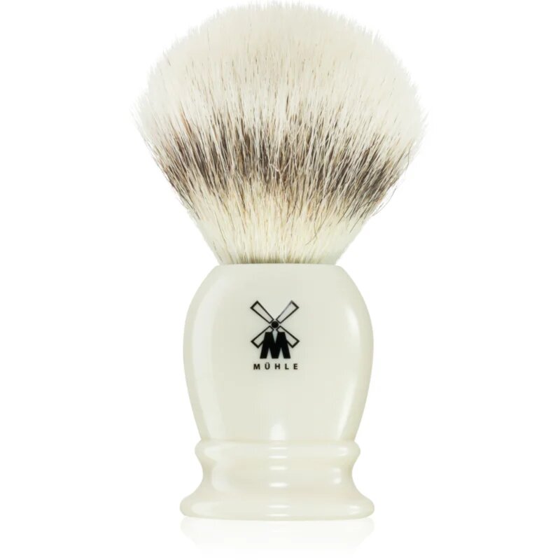 Mühle Silvertip Fibre Ivory Resin borotválkozó ecset Small 1 db
