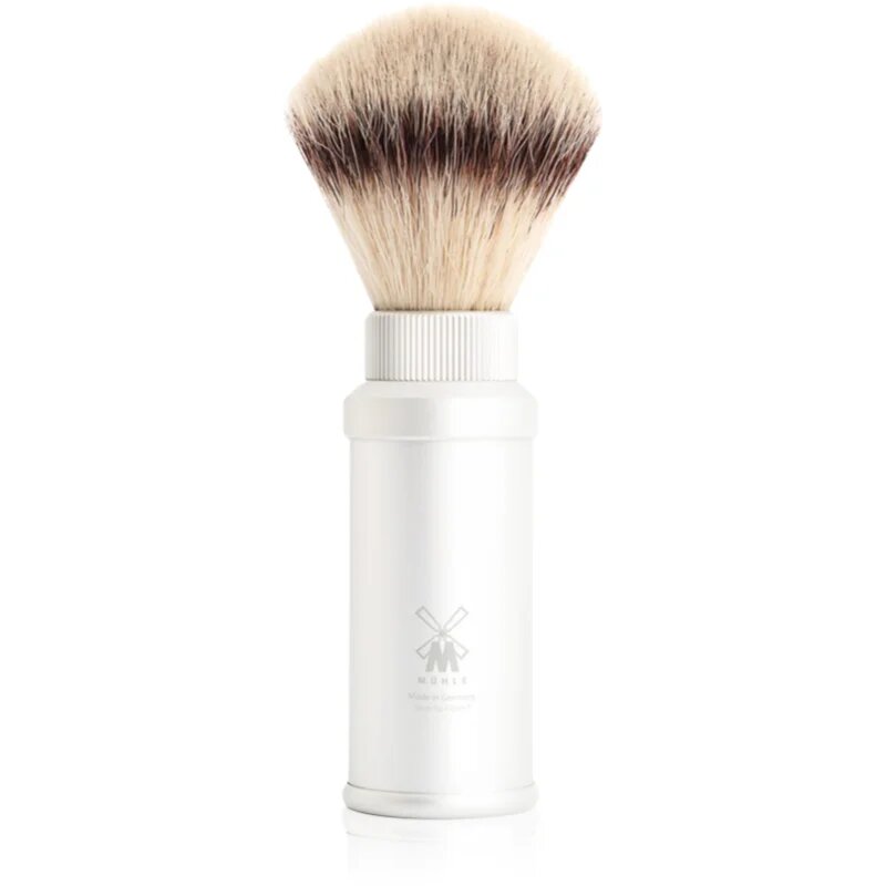 Mühle TRAVEL Silvertip Synthetic borotválkozó ecset White 1 db