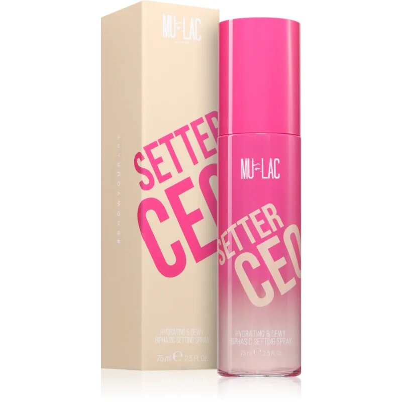 Mulac Cosmetics Setter CEO sminkfixáló spray 75 ml