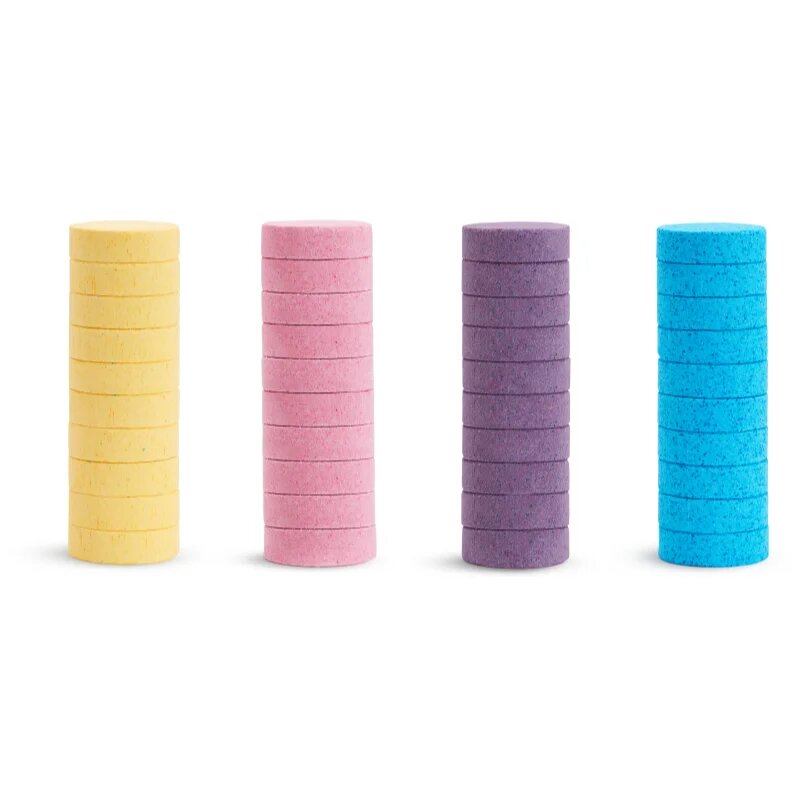 Munchkin Color Buddies színes fürdőpezsgőtabletták 24 m+ 40 db