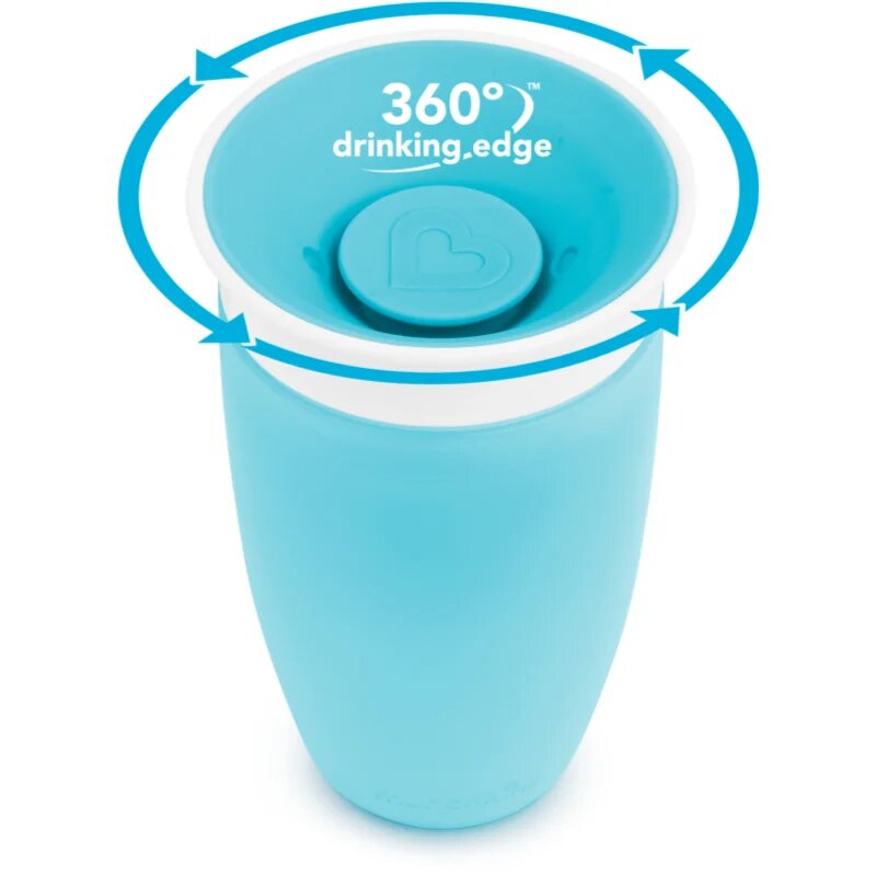 Munchkin Miracle 360° Cup bögre Blue 12 m+ 1 db