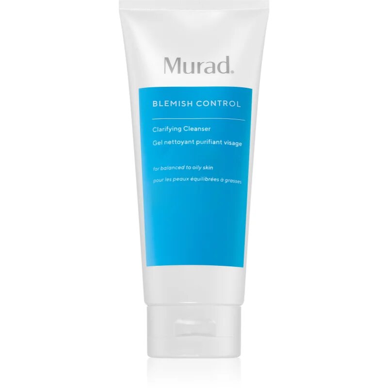 Murad Blemish Control Control Clarifying Cleanser tisztító gél kombinált és zsíros bőrre 148 ml
