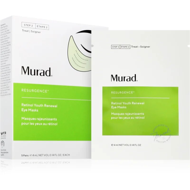Murad Dr. Zion x maszk szemre tapasz formájában retinollal 5 db