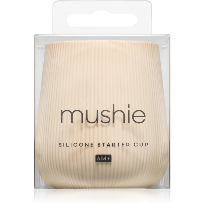 Mushie Starter Training Cup gyakorlóbögre Shifting Sand 6m+ 1 db