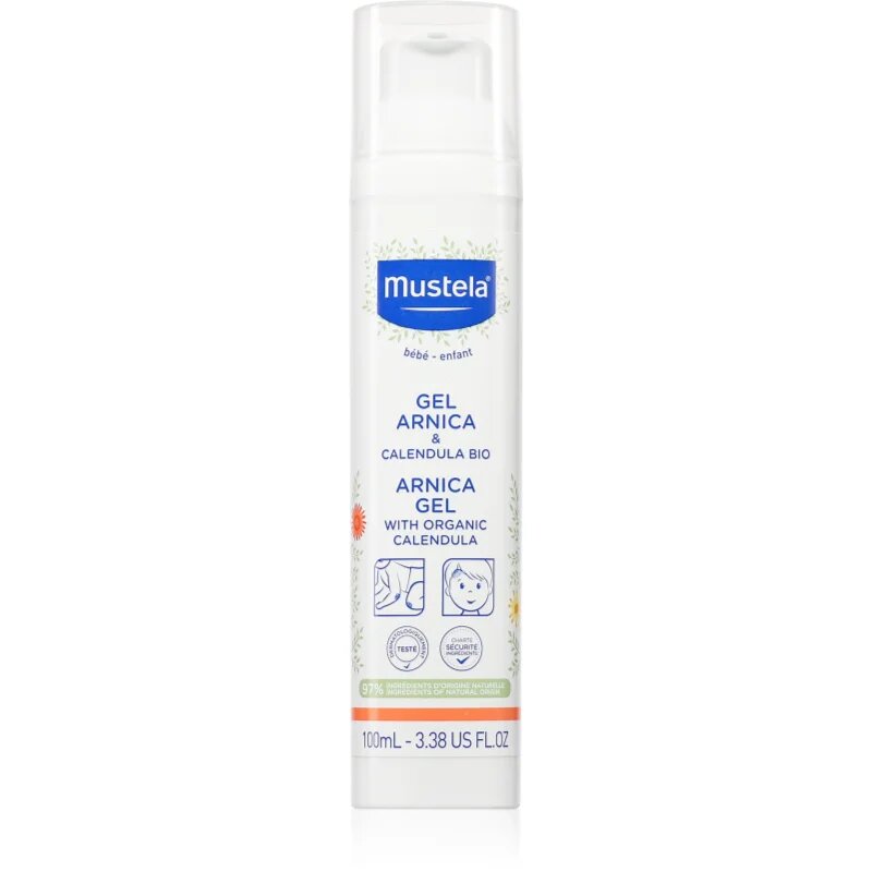 Mustela Bébé Arnica gél zúzódásokra lila foltokra és duzzanatokra gyermekeknek 9m+ 100 ml