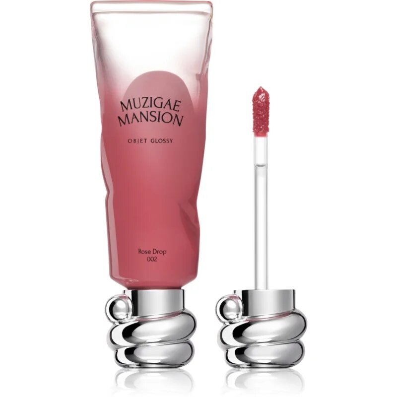 MUZIGAE MANSION Objet Glossy hidratáló ajakfény árnyalat 002 Rose Drop 6 g