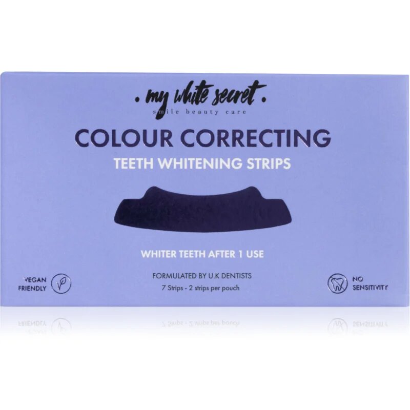 My White Secret Colour Correcting fogfehérítő szalag 7 db