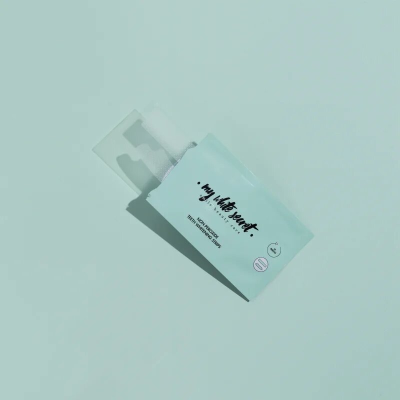 My White Secret Non - Peroxide Teeth Whitenings Strips fogfehérítő szalag a fogakra 7 db