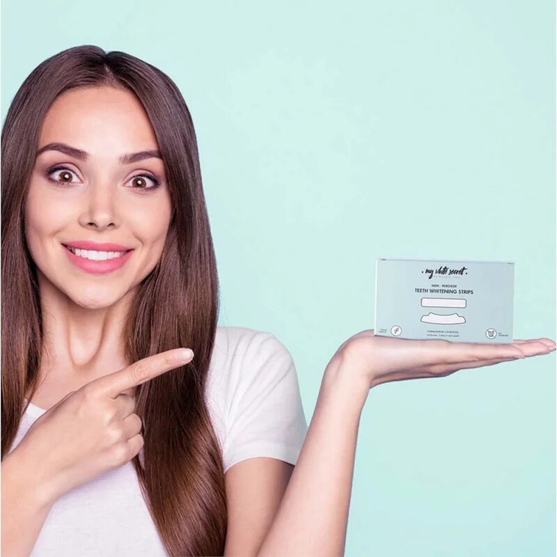 My White Secret Whitening Strips fehérítő fogselyem 14 db