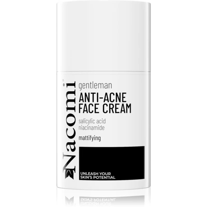 Nacomi Gentleman Hidratáló krém akné ellen uraknak 50 ml
