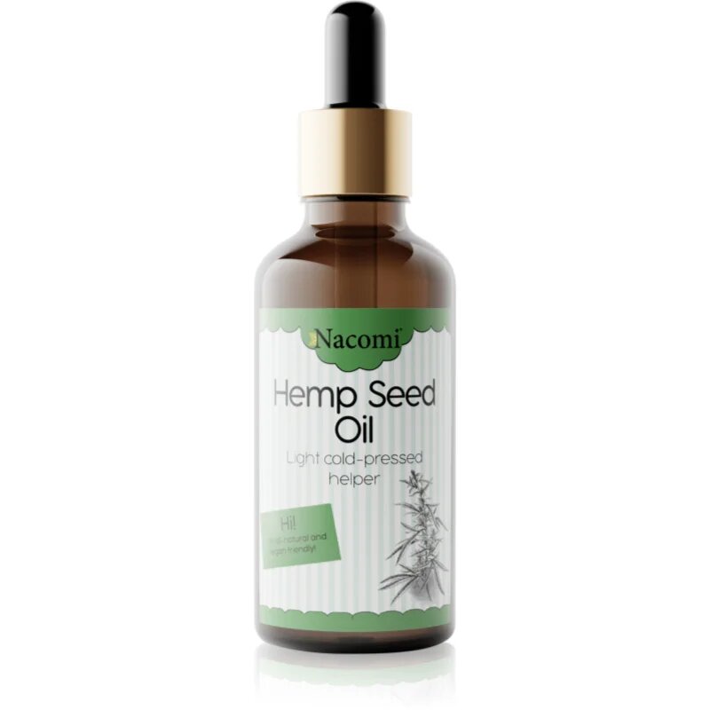 Nacomi Light Cold-Pressed Helper kenderolaj pipettával 50 ml