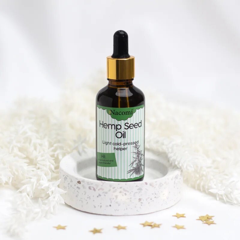 Nacomi Light Cold-Pressed Helper kenderolaj pipettával 50 ml