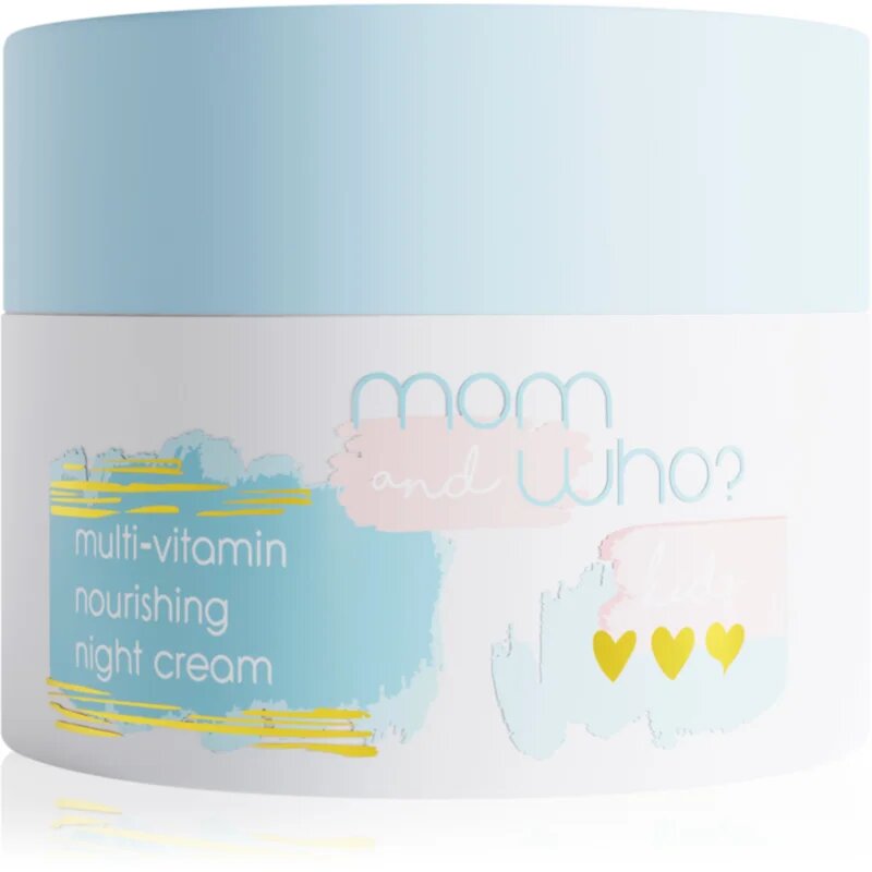Nacomi Mom & Who Kids tápláló éjszakai krém gyermekeknek 50 ml