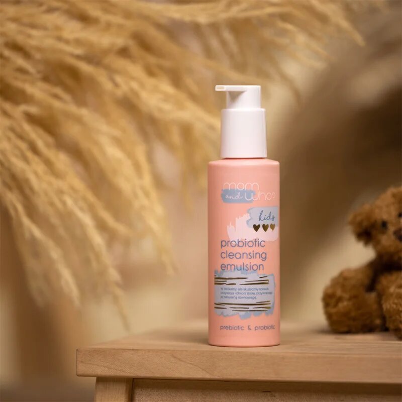 Nacomi Mom & Who Kids tisztító emulzió probiotikumokkal gyermekeknek 150 ml