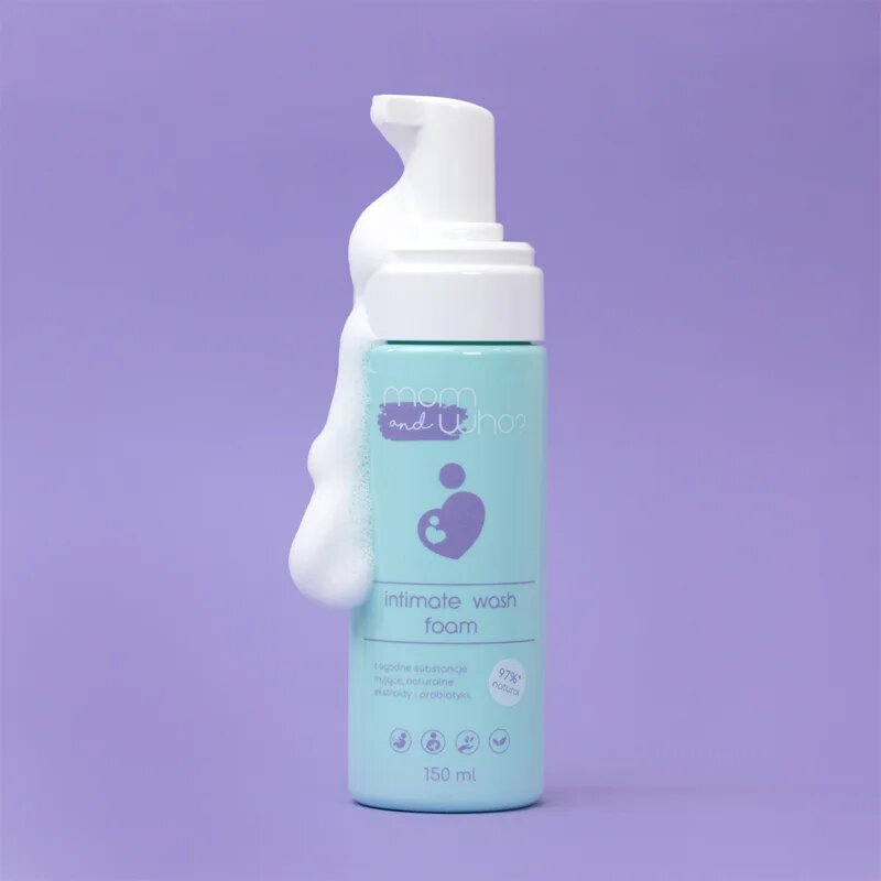 Nacomi Mom & Who tisztító hab intim higiéniára 150 ml