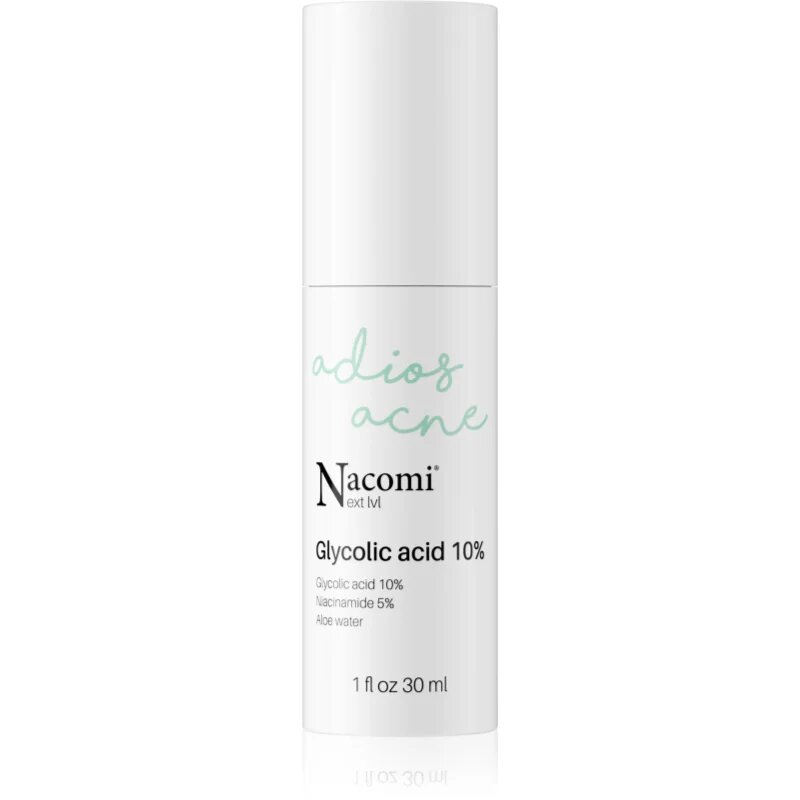Nacomi Next Level Adiós Acne bőr szérum pattanások ellen 30 ml
