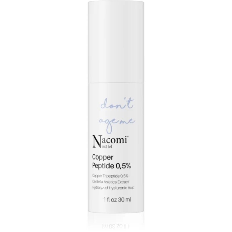 Nacomi Next Level Copper Peptide 05 % bőr szérum peptidekkel 30 ml