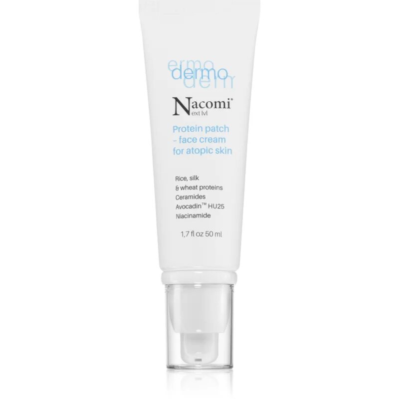 Nacomi Next Level Dermo nyugtató krém száraz és atópiás bőrre 50 ml