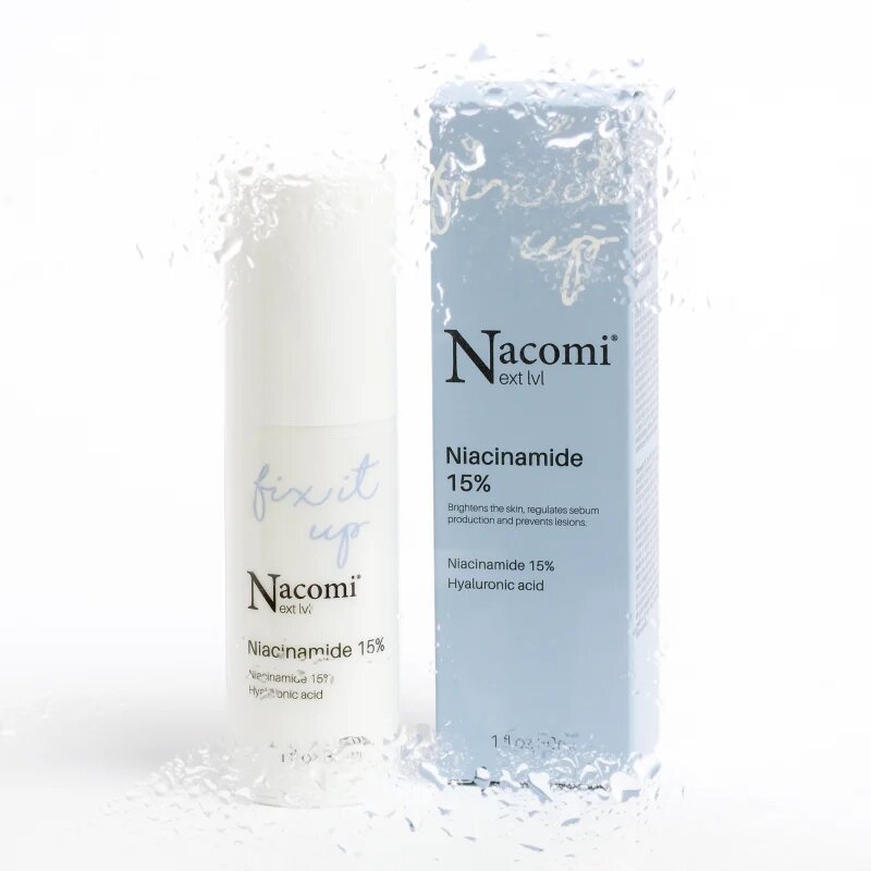 Nacomi Next Level Fix It Up bőr szérum a faggyútermelés szabályozására 30 ml
